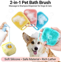 Brosse 2-en-1 pour animaux