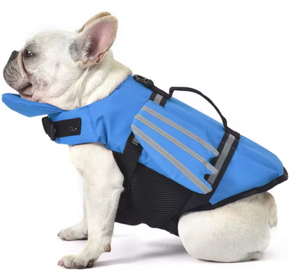 Gilet de sauvetage Fitzano bleu pour chien