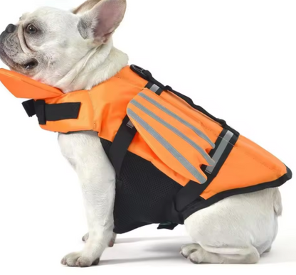 Gilet de sauvetage Fitzano orange pour chien